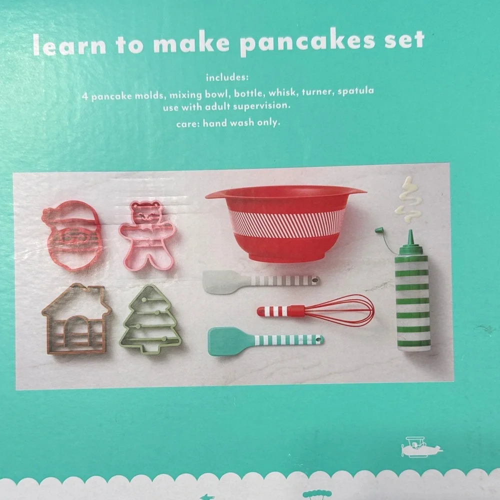 Pillowfort Red and Teal Pancake Play Set